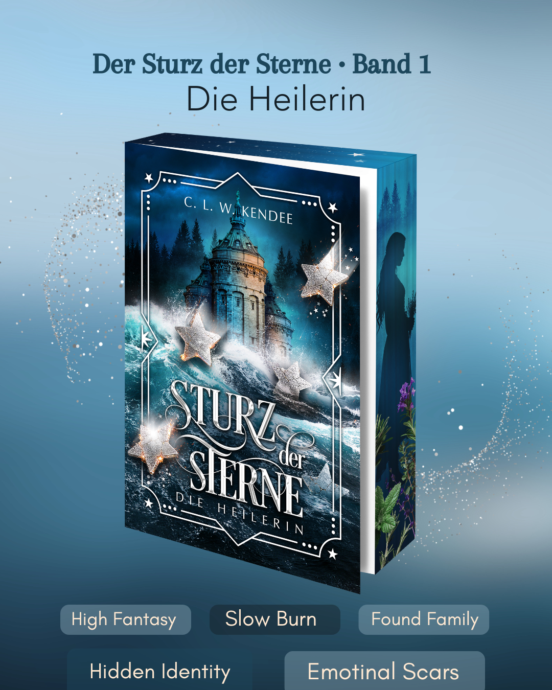 Der Sturz der Sterne (1) (veredeltes Taschenbuch) von C. L. W. Kendee
